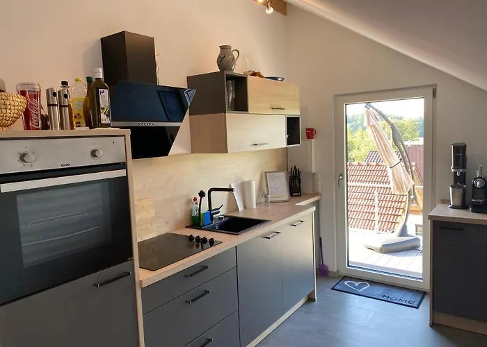 Dachterrassenwohnung Alois アパート